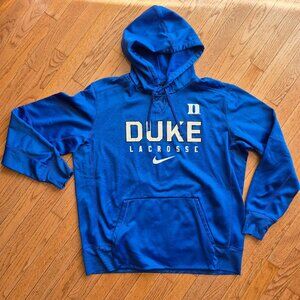 Nike Duke Lacrosse Dri-Fit Men's Therma Hoodie Sweatshirt XL